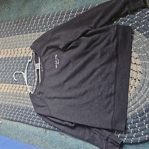 Pink long sleeve "seas the day" with opening in the back